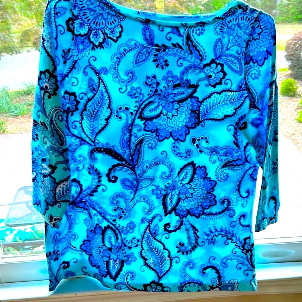 3/4 sleeve knit top